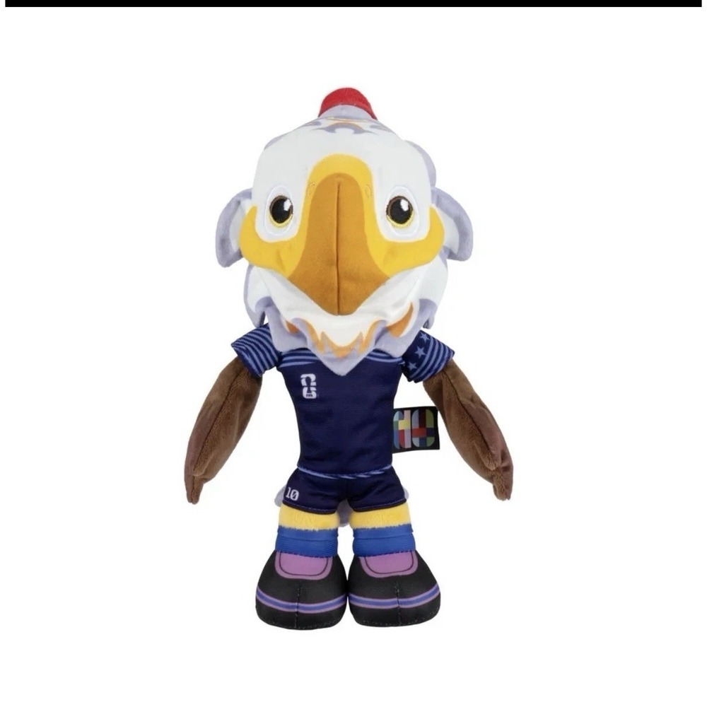 FIFA® World Cup 2026 USA 8-Inch Plush - Official Clutch™ Bald Eagle Mascot 3+